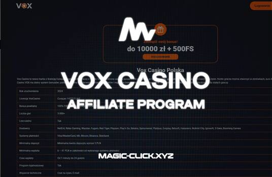 VOX Casino — Przewodnik po ofercie, grach i bonusach VOX Casino — Przewodnik po ofercie, grach i bonusach